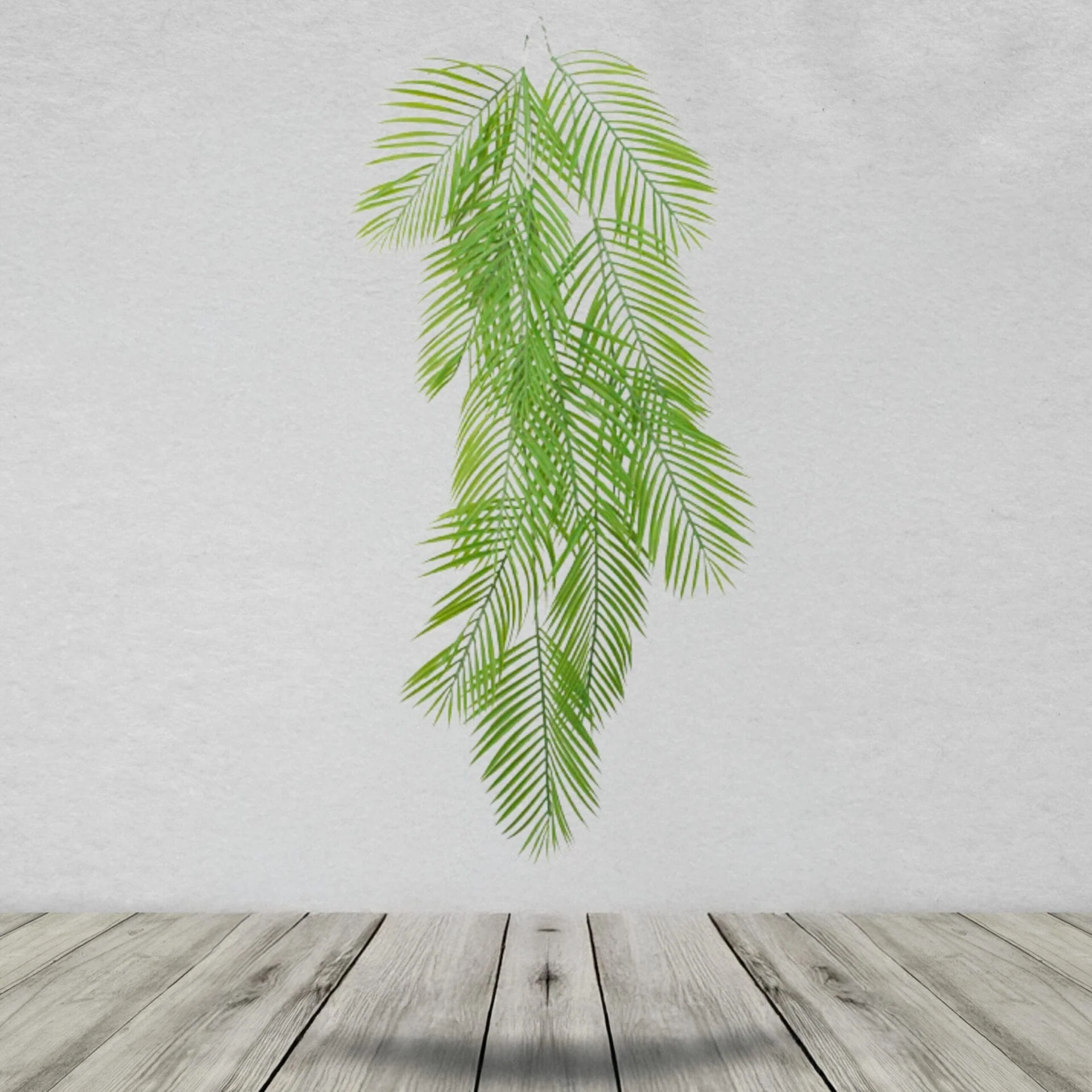 12-Pack Artificial Hanging Palm Plants
