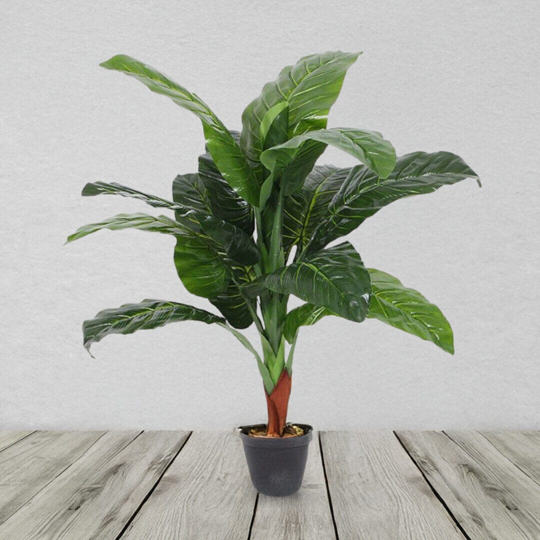 Artificial Elephant Ear Colocasia Plant