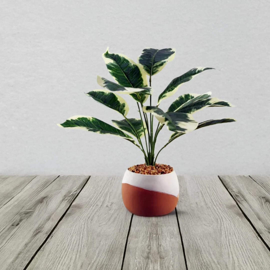Artificial Trailing Potted Pothos Plant - Image 3