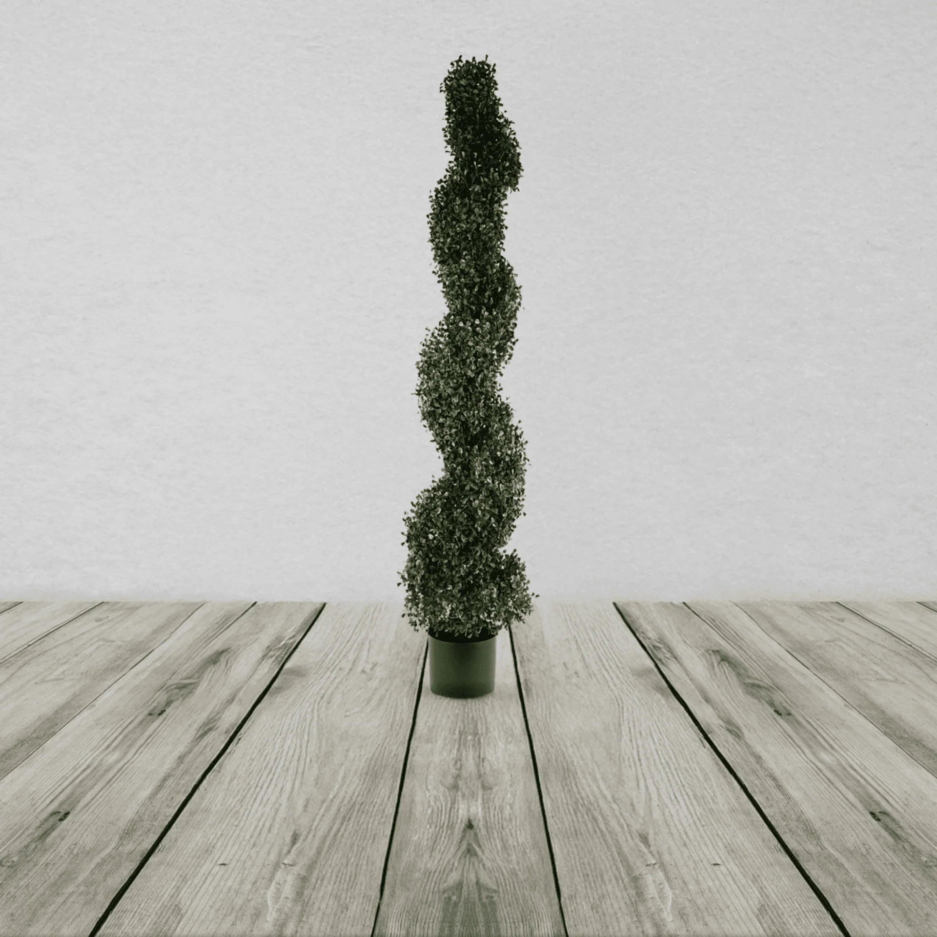 Boxwood UV Resistant Spiral Topiary Tree