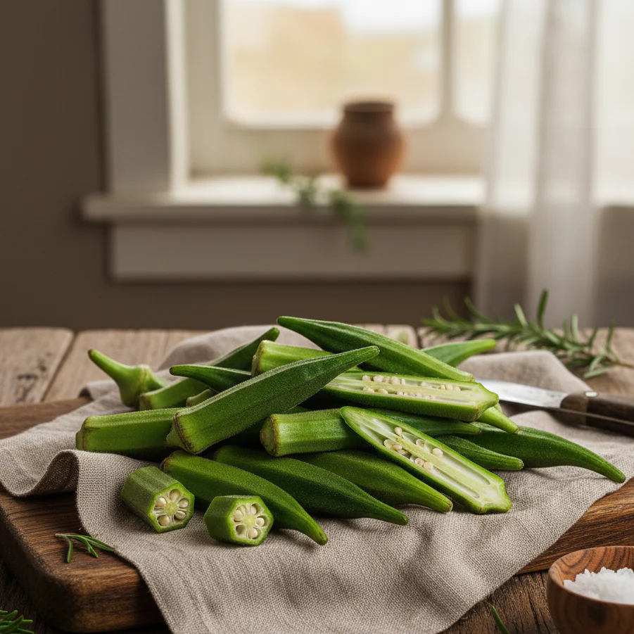 Fresh Okra (100g)