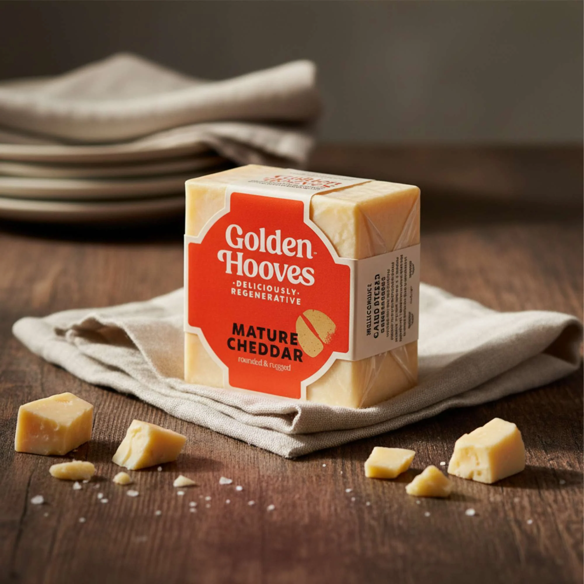Golden Hooves Mature Cheddar(200g)
