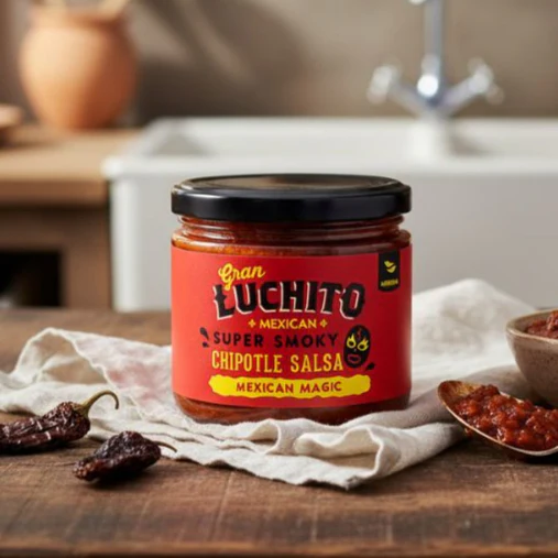 Gran Luchita Mexican Super Smoky Chipotle Salsa