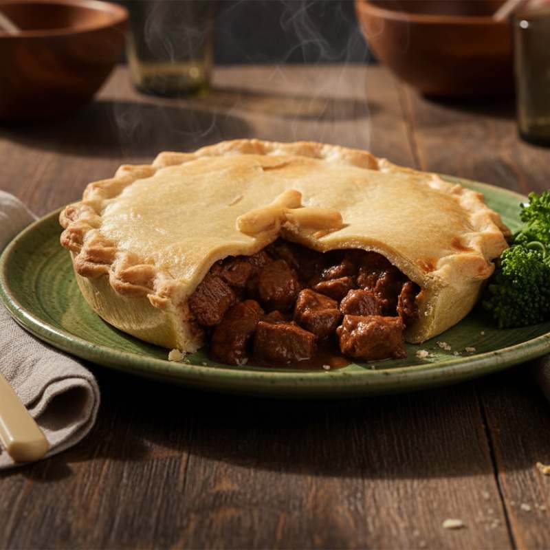 Steak & Ale Pie, 800g - Family Size