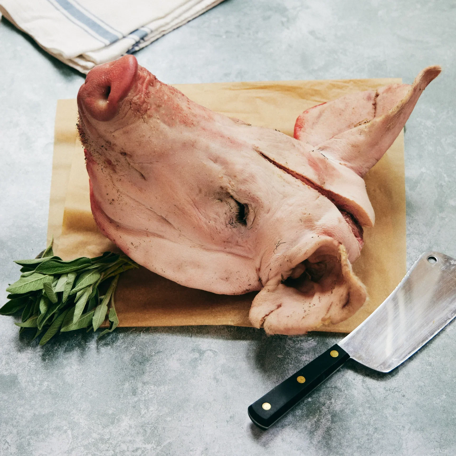 Pork, Head