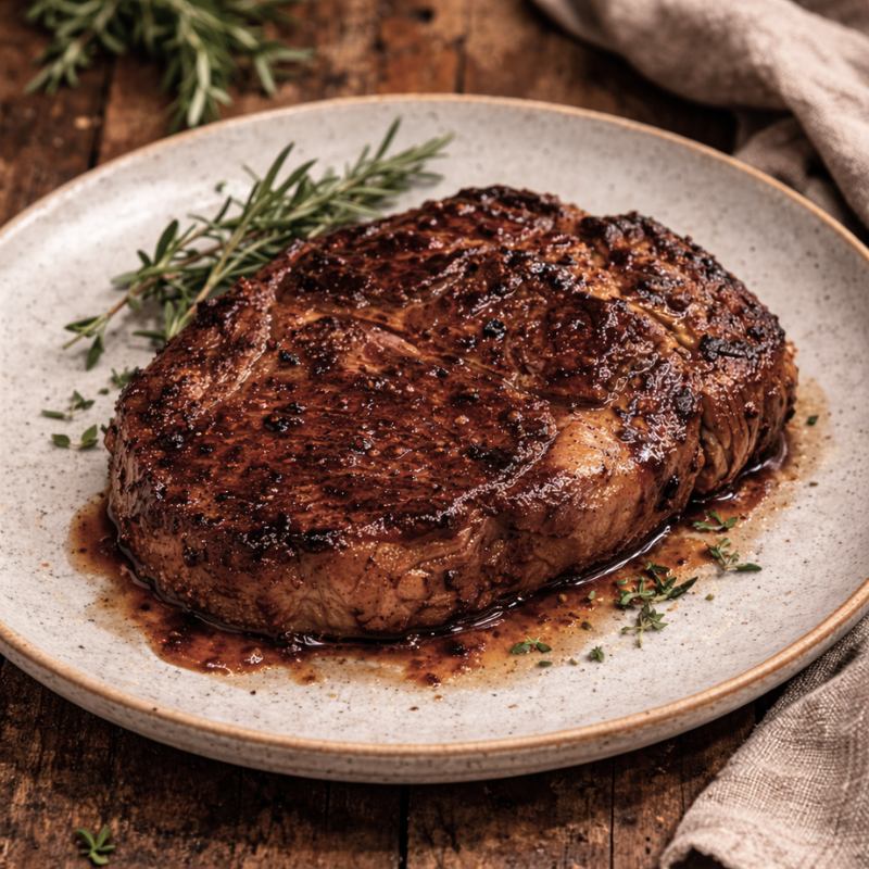 Beef Ribeye Steak - Sticky BBQ - Image 2