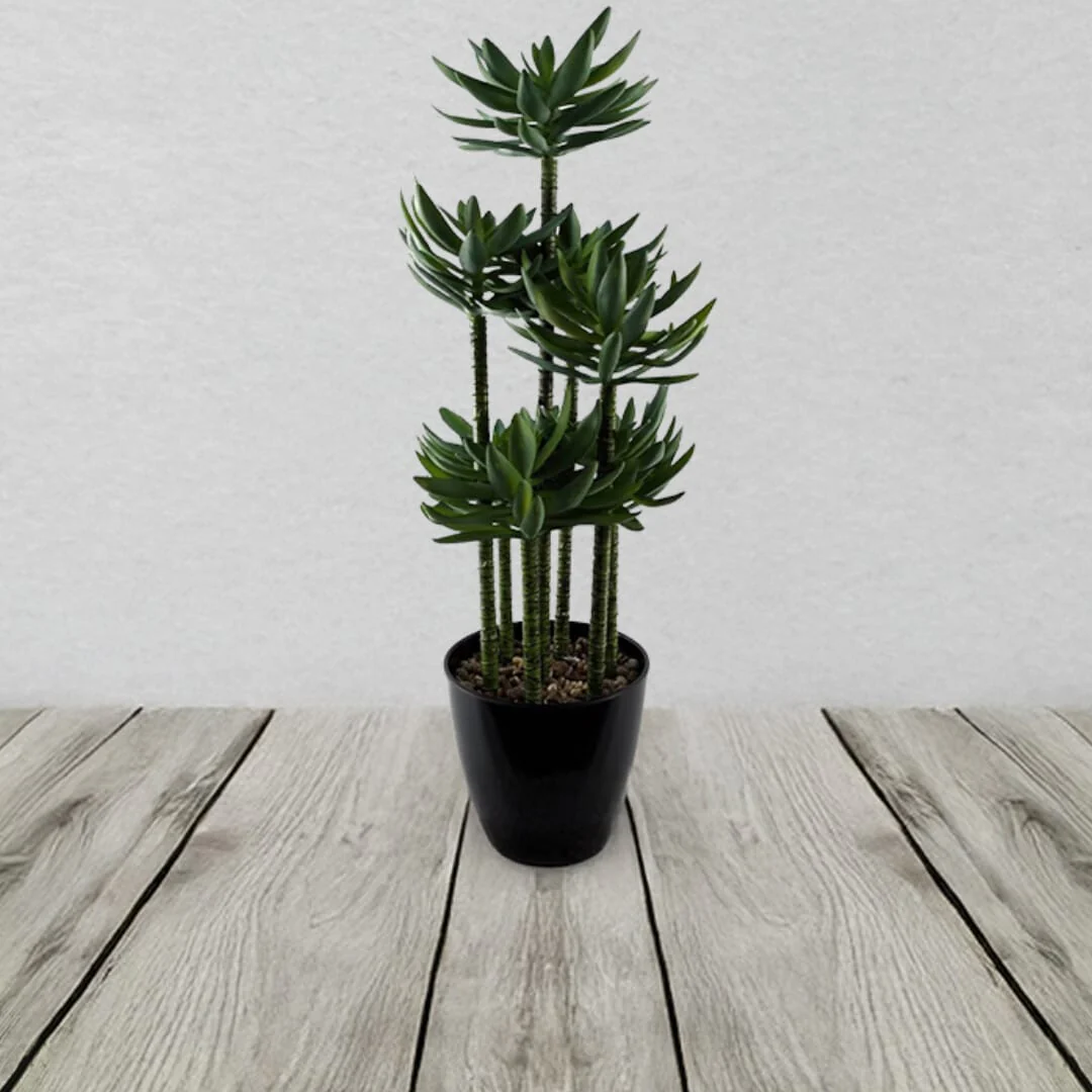 Tropical Artificial Yukka in Planter