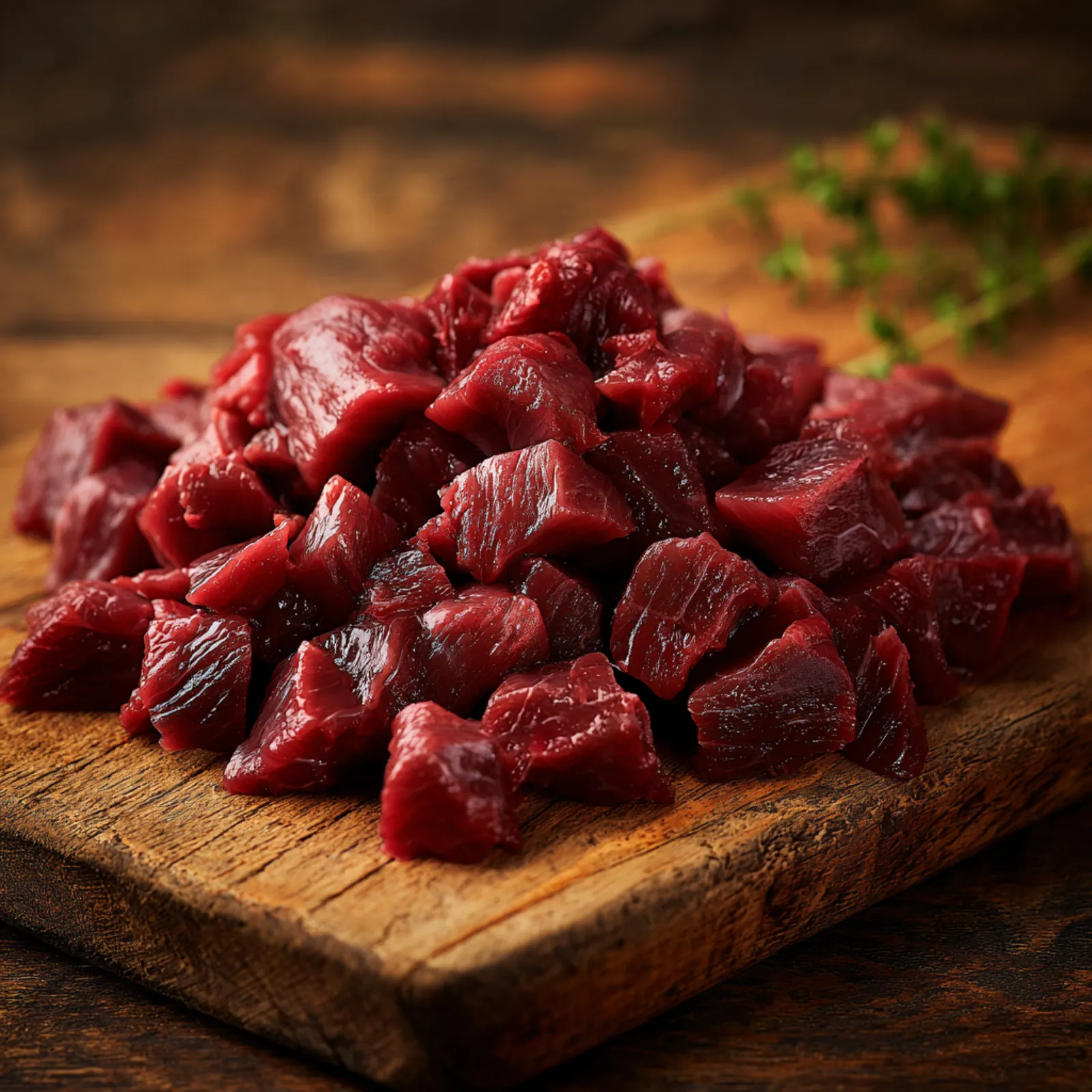 Venison, Diced